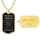 To My Husband - Valentine's Day Gift - Dog Tag