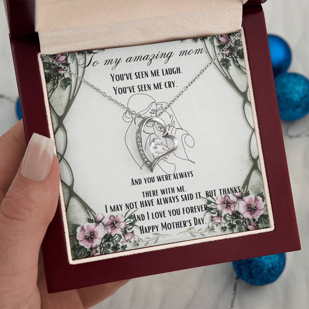 To my mom.