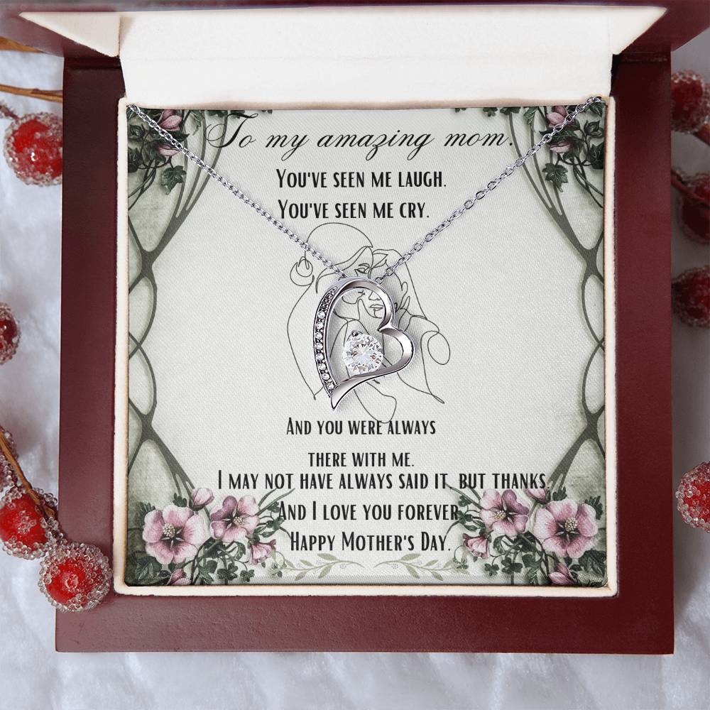 To my mom.
