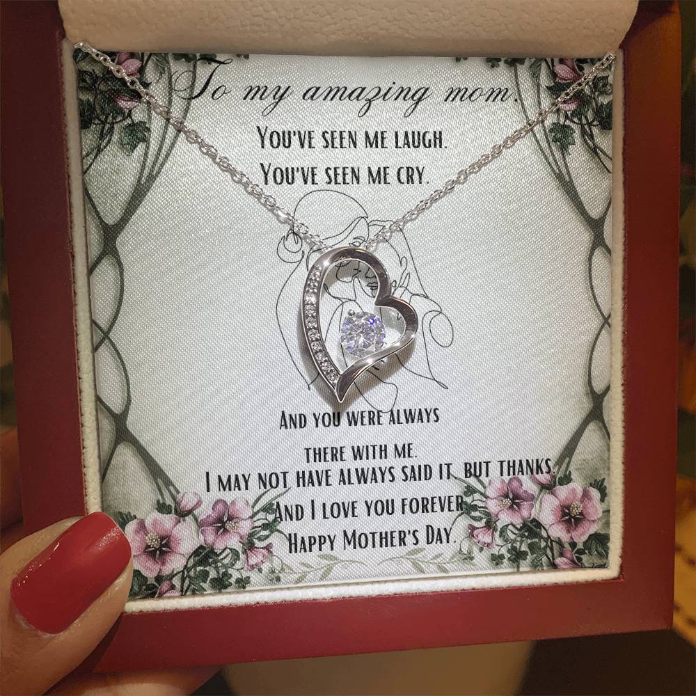 To my mom.