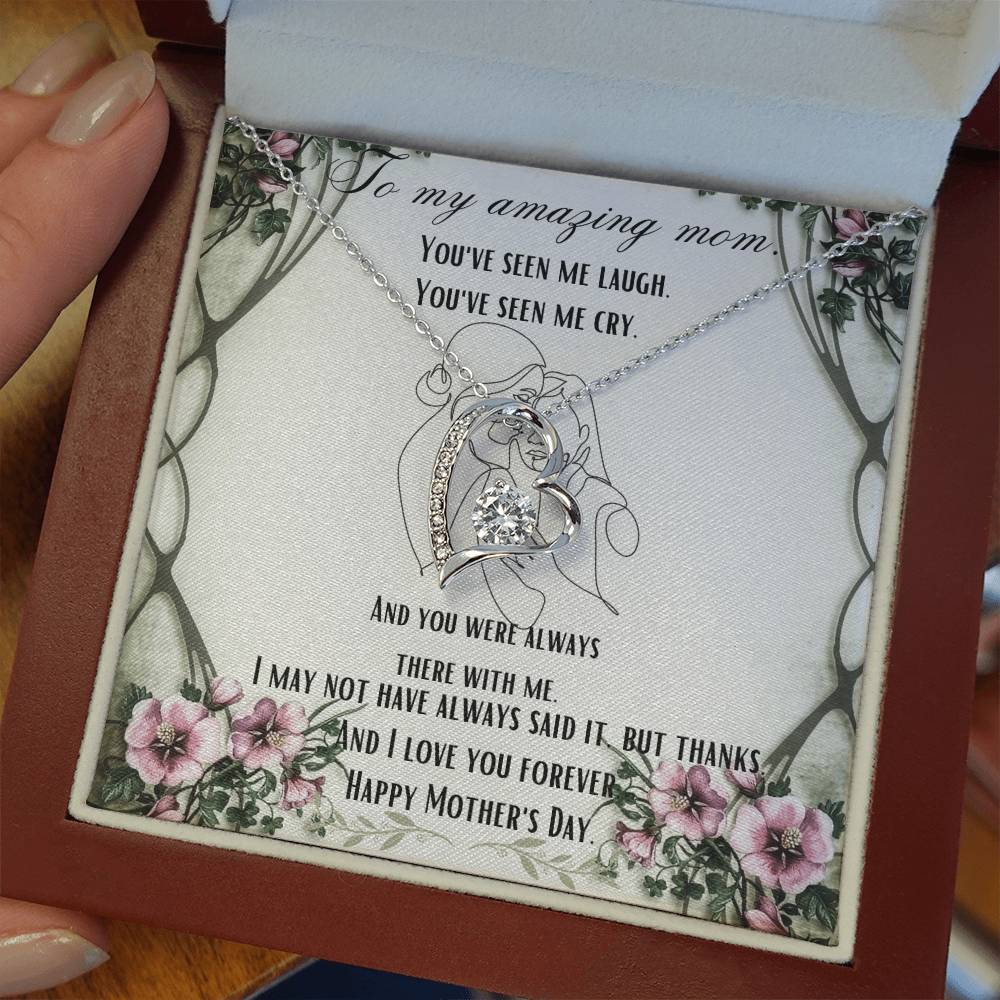 To my mom.