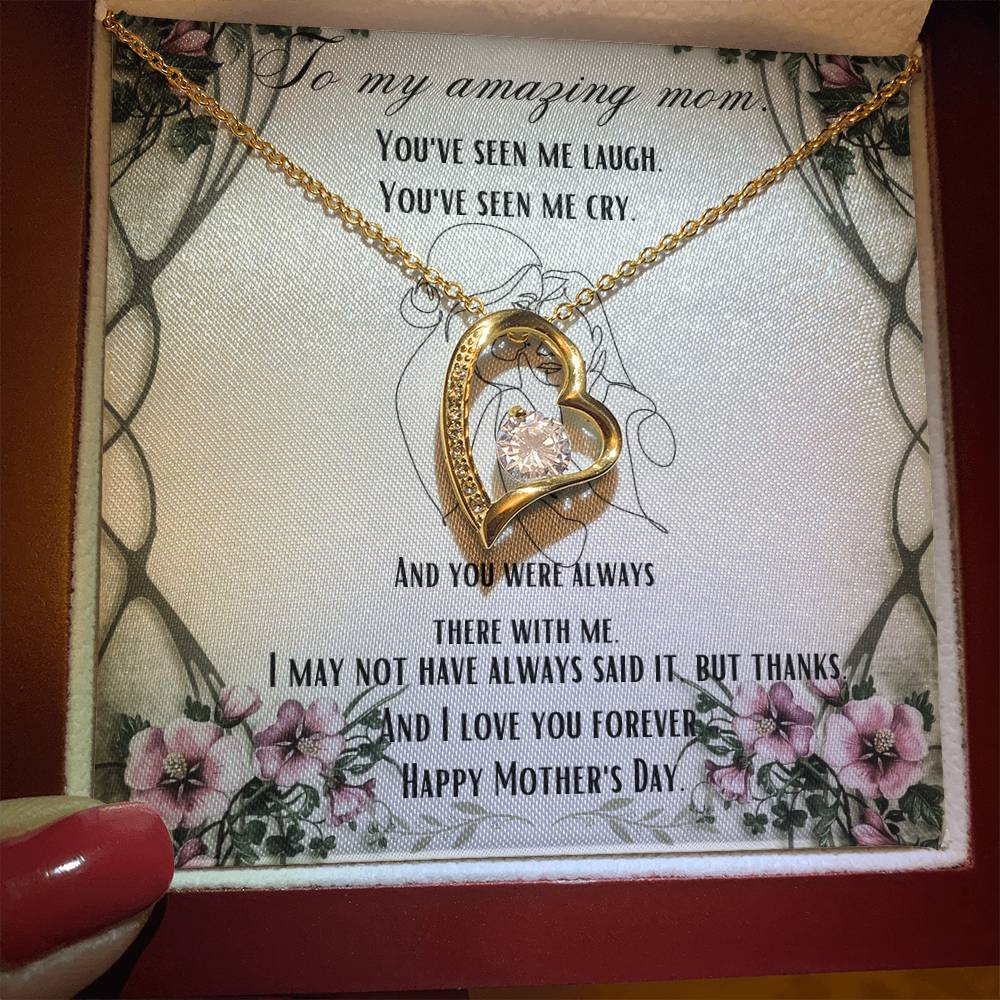 To my mom.