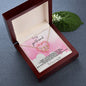 everlasting  love 10k   gold  beautifull necklace