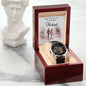 To My Amazing Husband - Valentine's Day Gift - Men's Openwork Watch