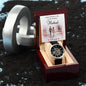 To My Amazing Husband - Valentine's Day Gift - Men's Openwork Watch