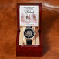 To My Amazing Husband - Valentine's Day Gift - Men's Openwork Watch