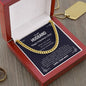 To My Husband - Valentine's Day Gift - Cuban Link Chain