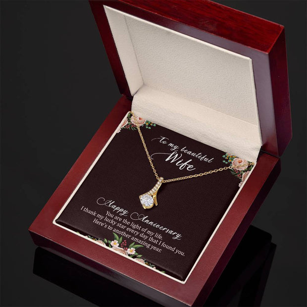 Anniversary Gift for Wife - Alluring Beauty Necklace