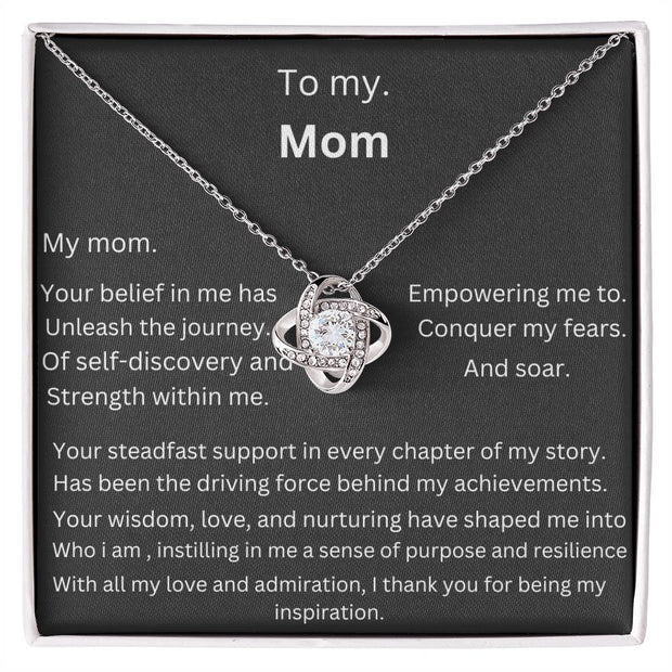to my mom