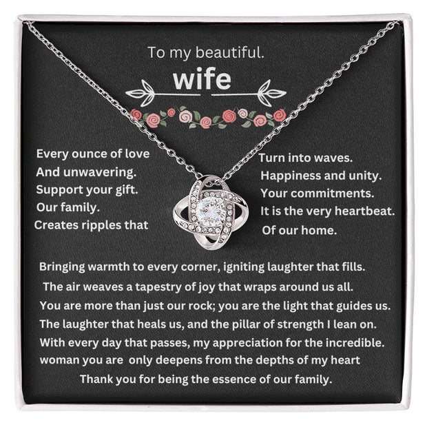 to my wife