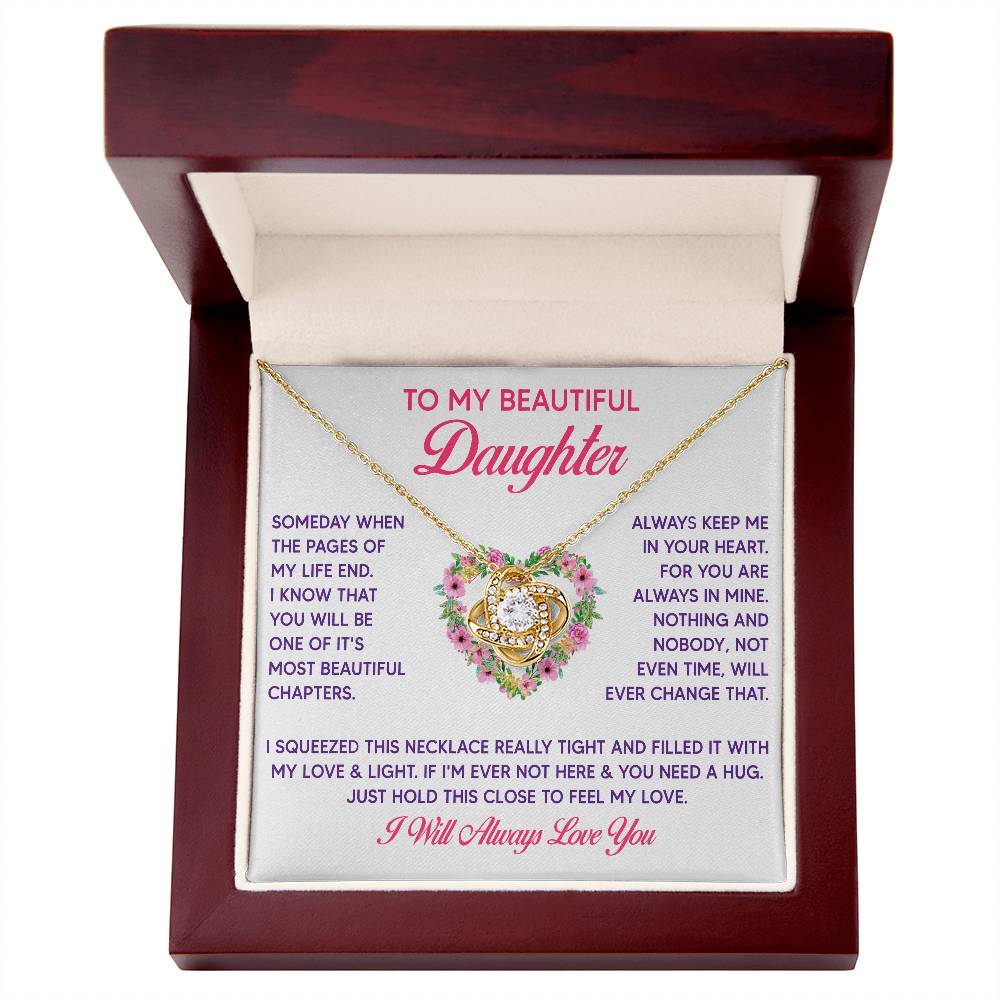 TO MY DAUGHTER .