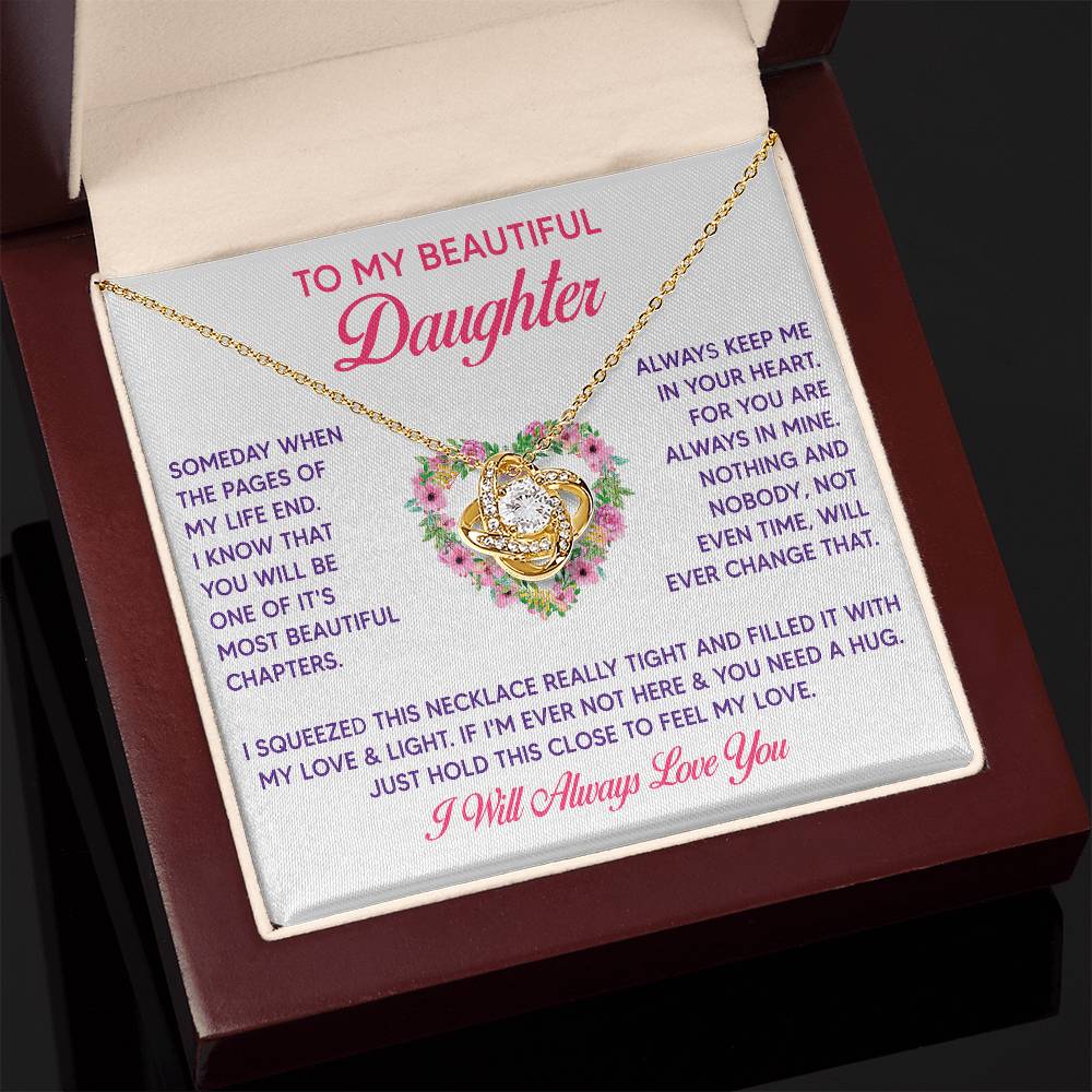 TO MY DAUGHTER .
