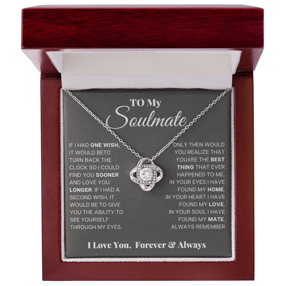 to my soulmate