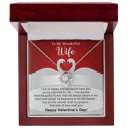 To My Wife - Valentine's Day Gift - Love Knot Necklace