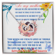 to my mother happy mother day.