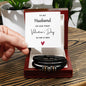 To My Husband - Valentine's Day Gift - Love You Forever Bracelet