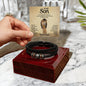 To My Son Love You Forever Bracelet