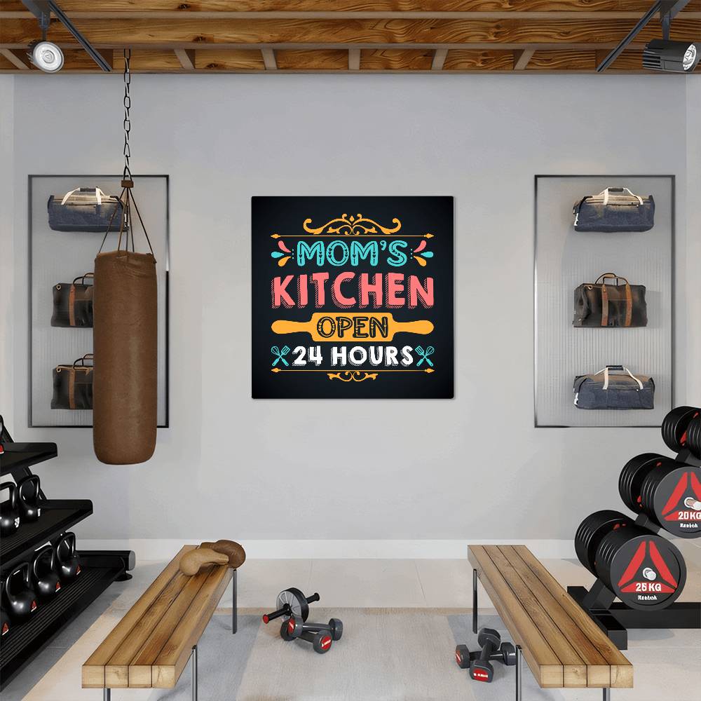 MoM Kitchen High Gloss Metal Art Print