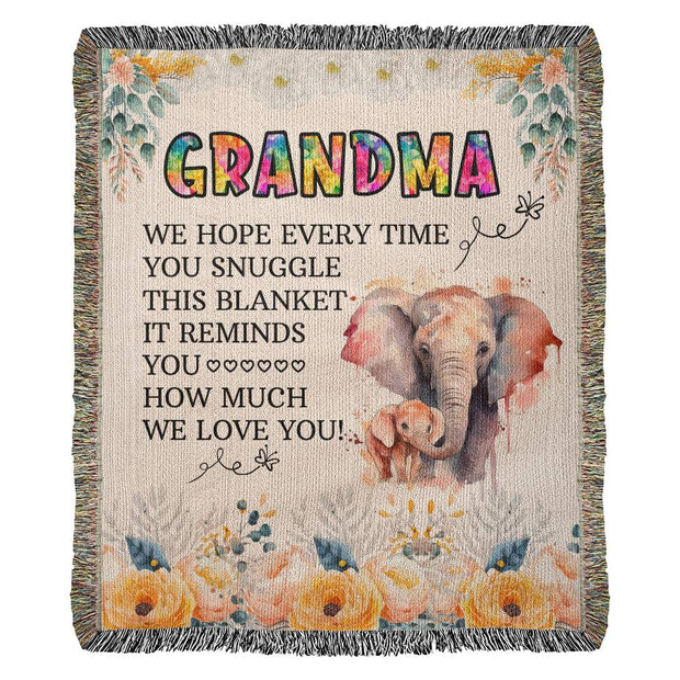 Grandma - Heirloom Woven Blanket