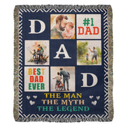 Dad - Heirloom Woven Blanket