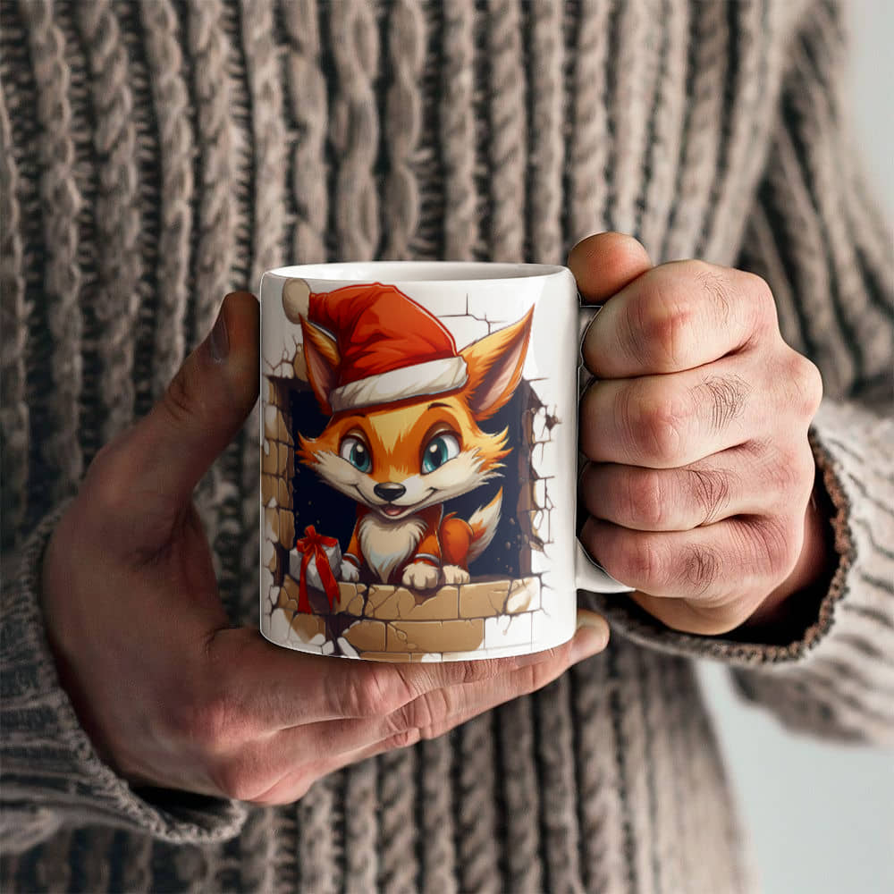 Funny christmas White Ceramic Mug