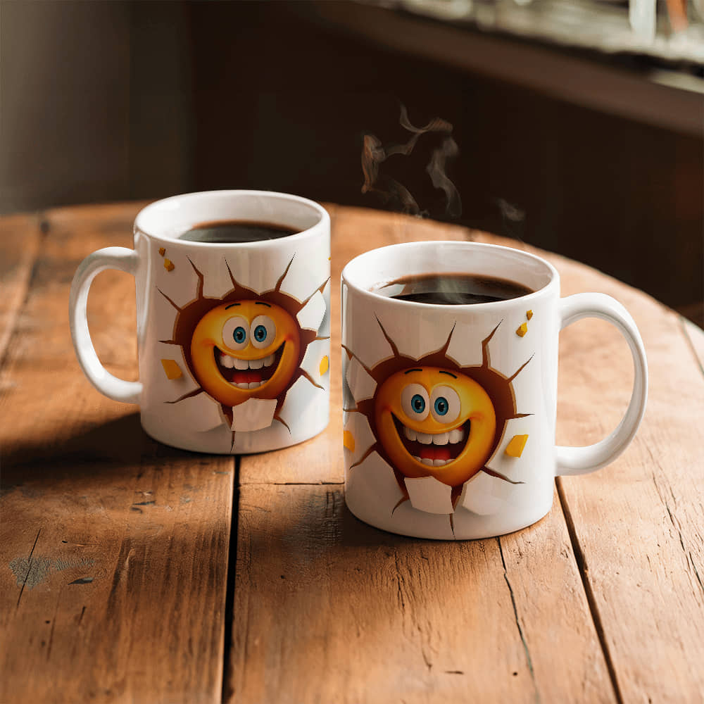 Funny Expression Ceramic Mug