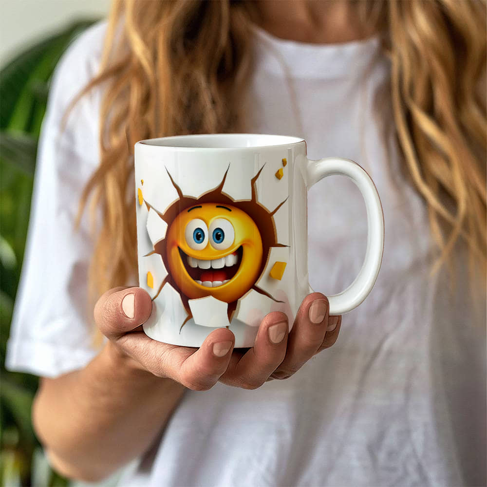 Funny Expression Ceramic Mug