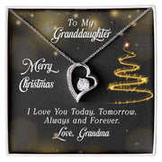 Merry Christmas - Forever Love Necklace