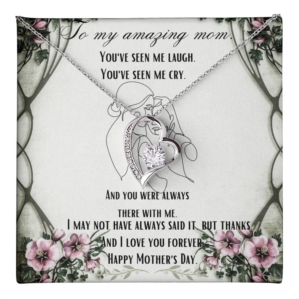 To my mom.