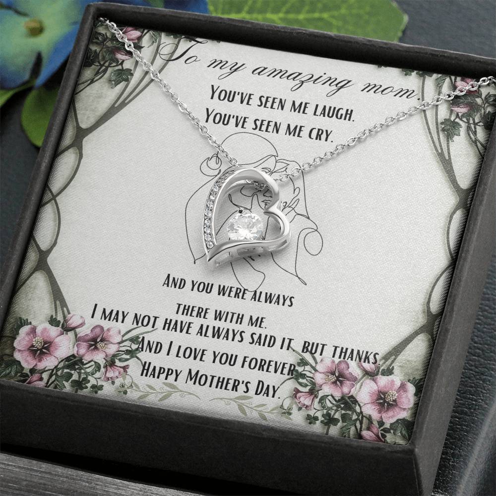 To my mom.