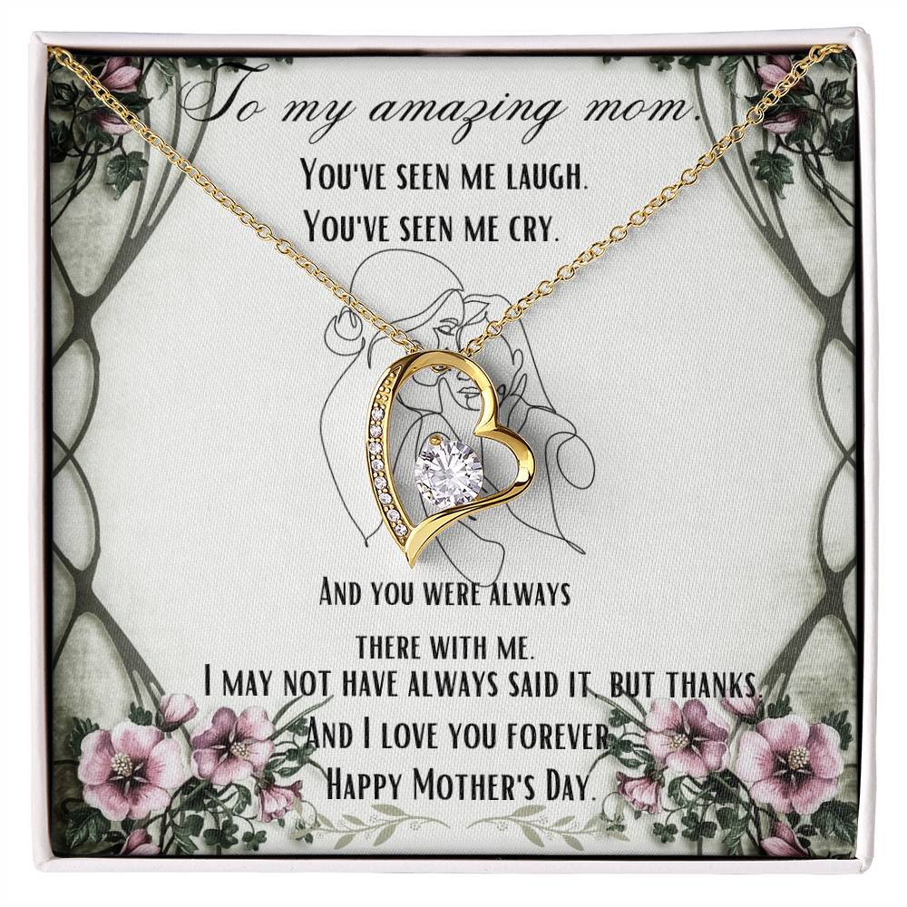 To my mom.