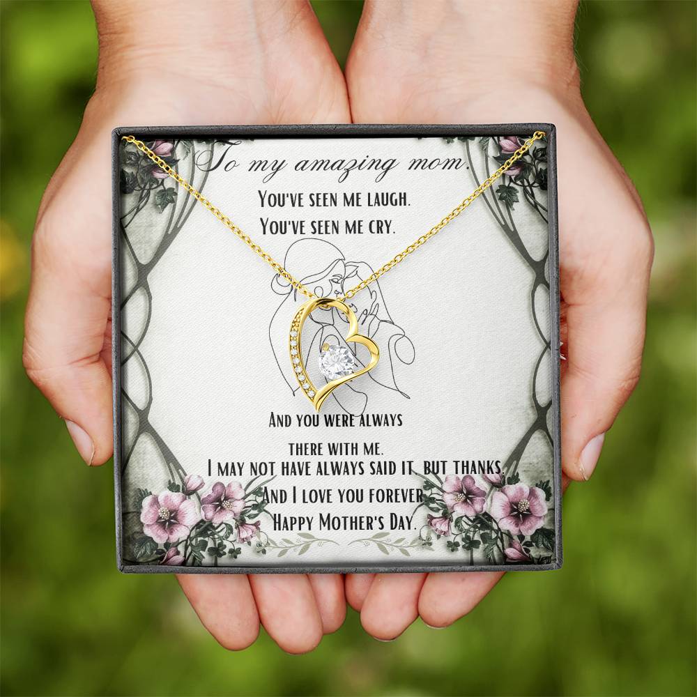 To my mom.