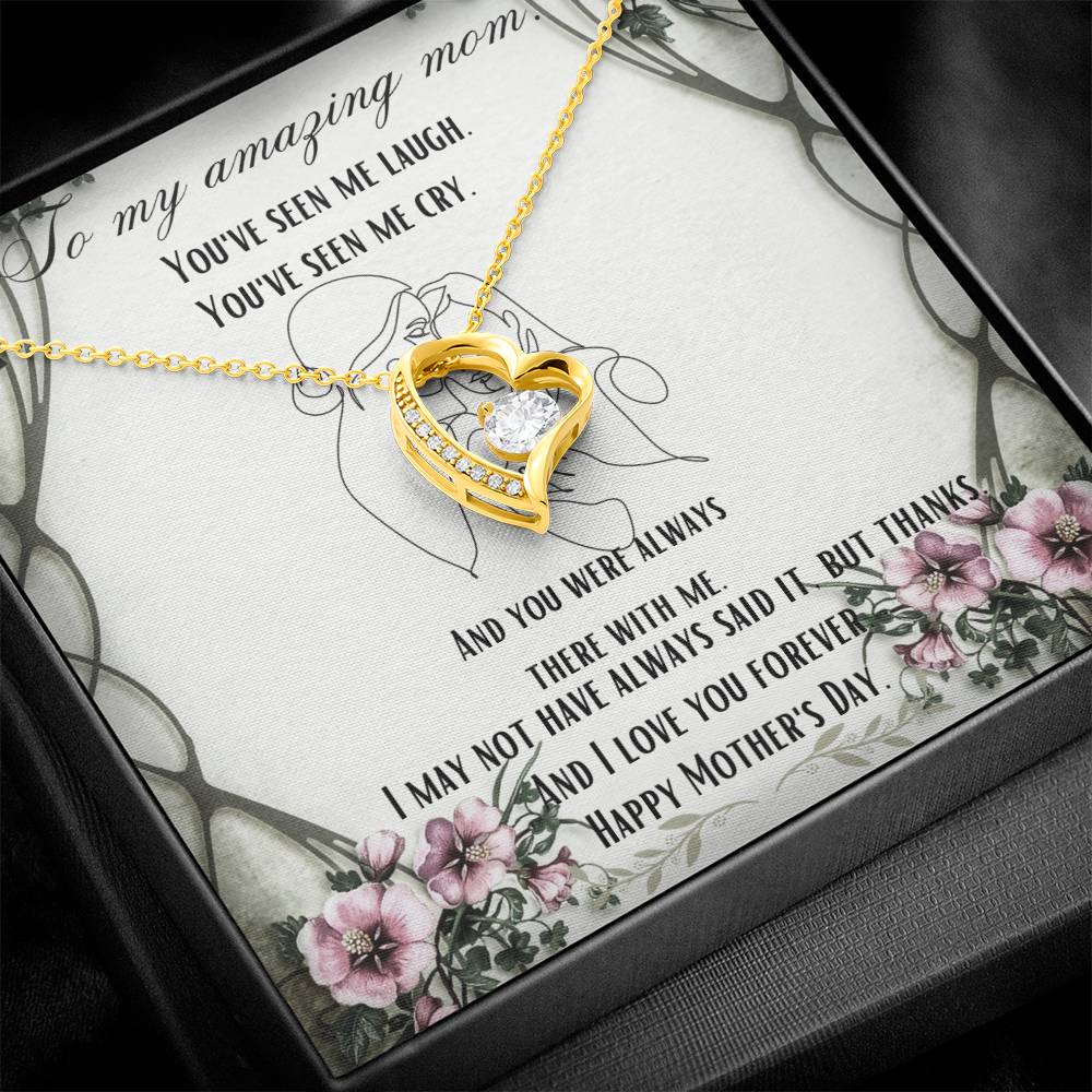 To my mom.