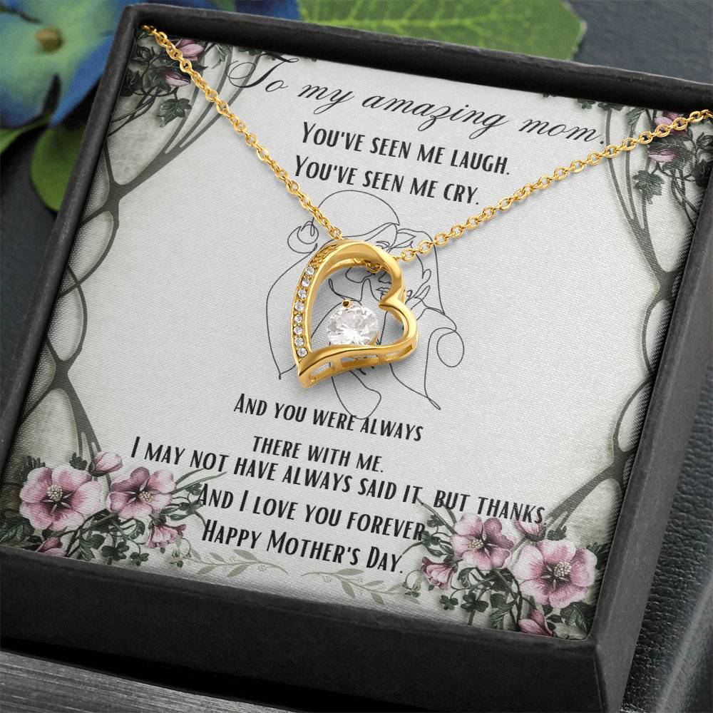 To my mom.