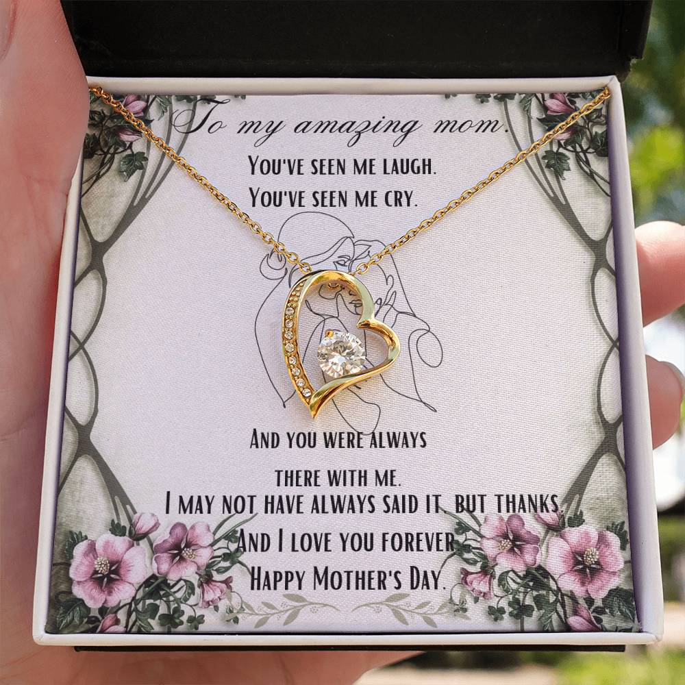 To my mom.