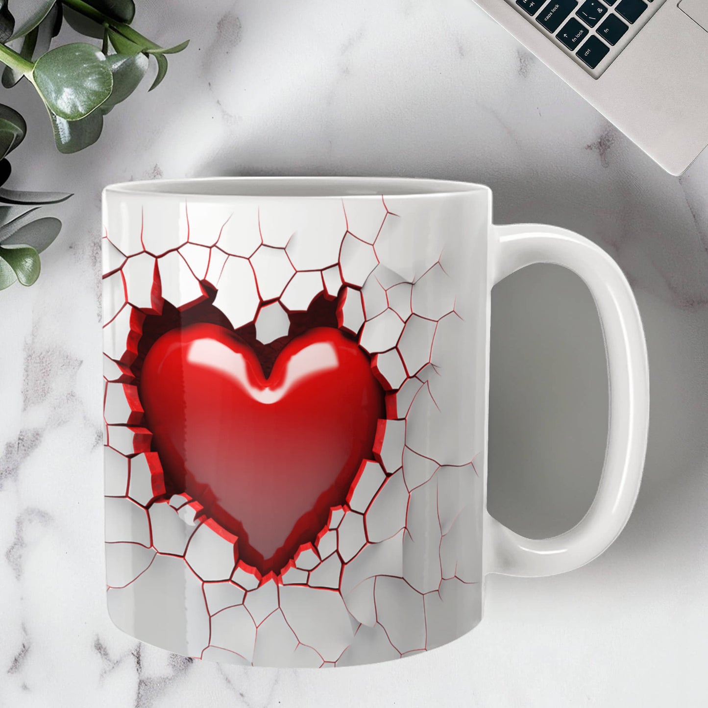 Valentine 's Day  White Ceramic Mug