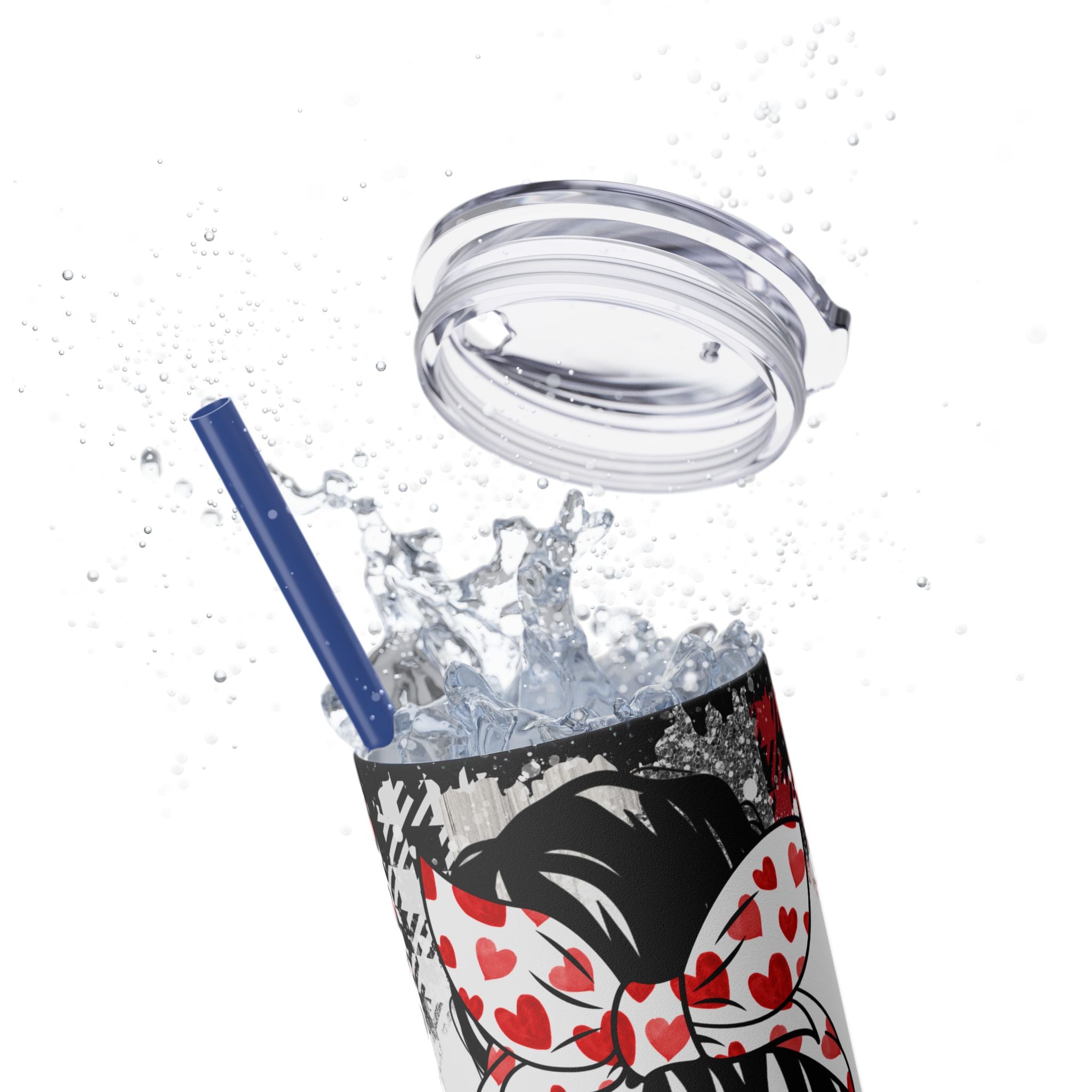 Skinny Tumbler with Straw, 20oz