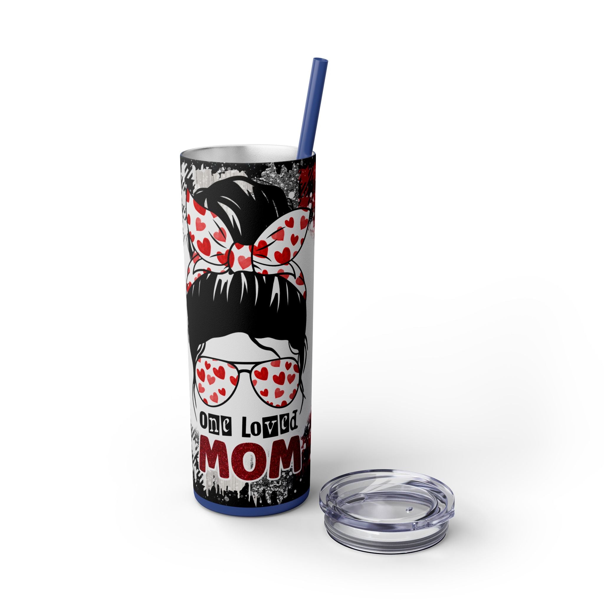 Skinny Tumbler with Straw, 20oz