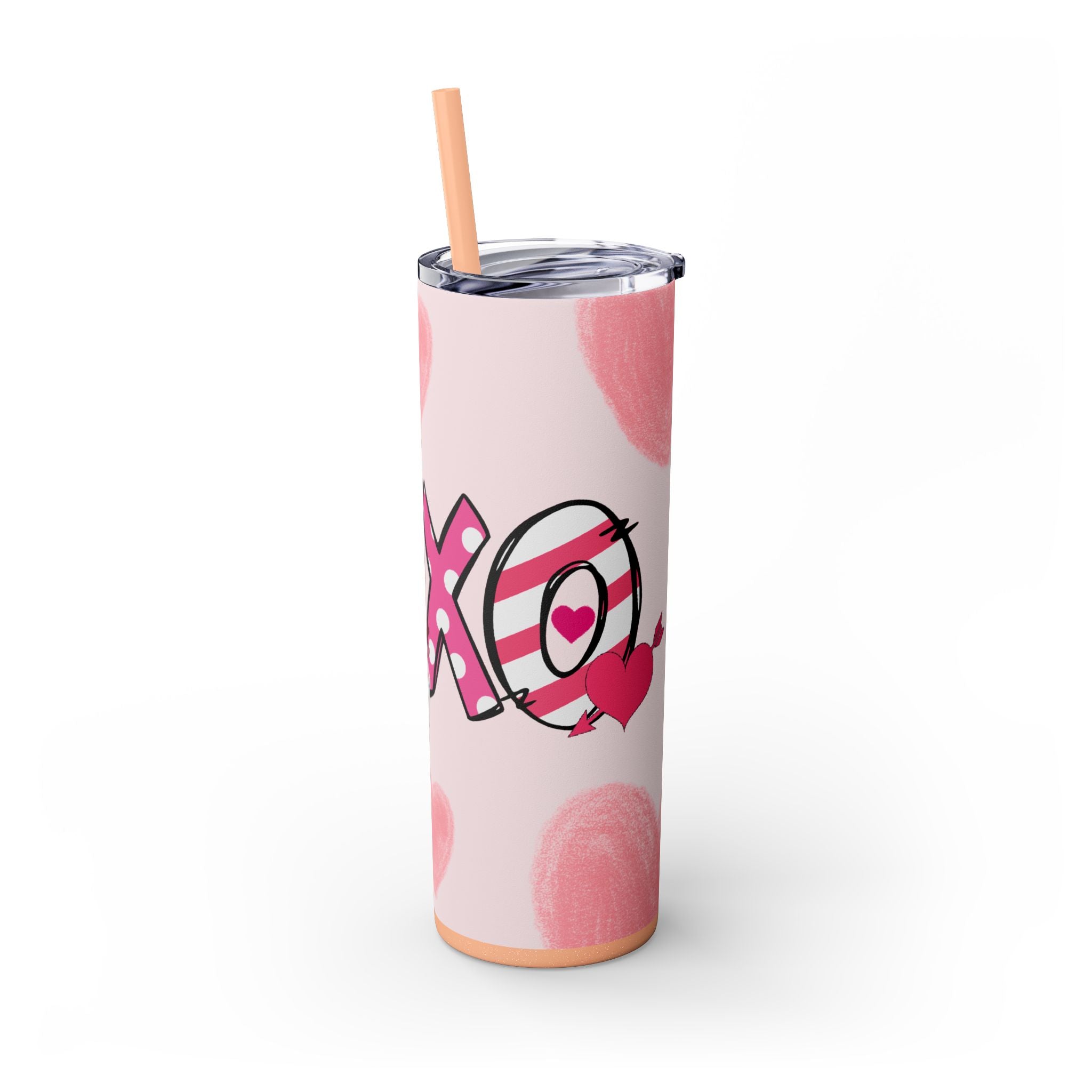 Skinny Tumbler with Straw, 20oz