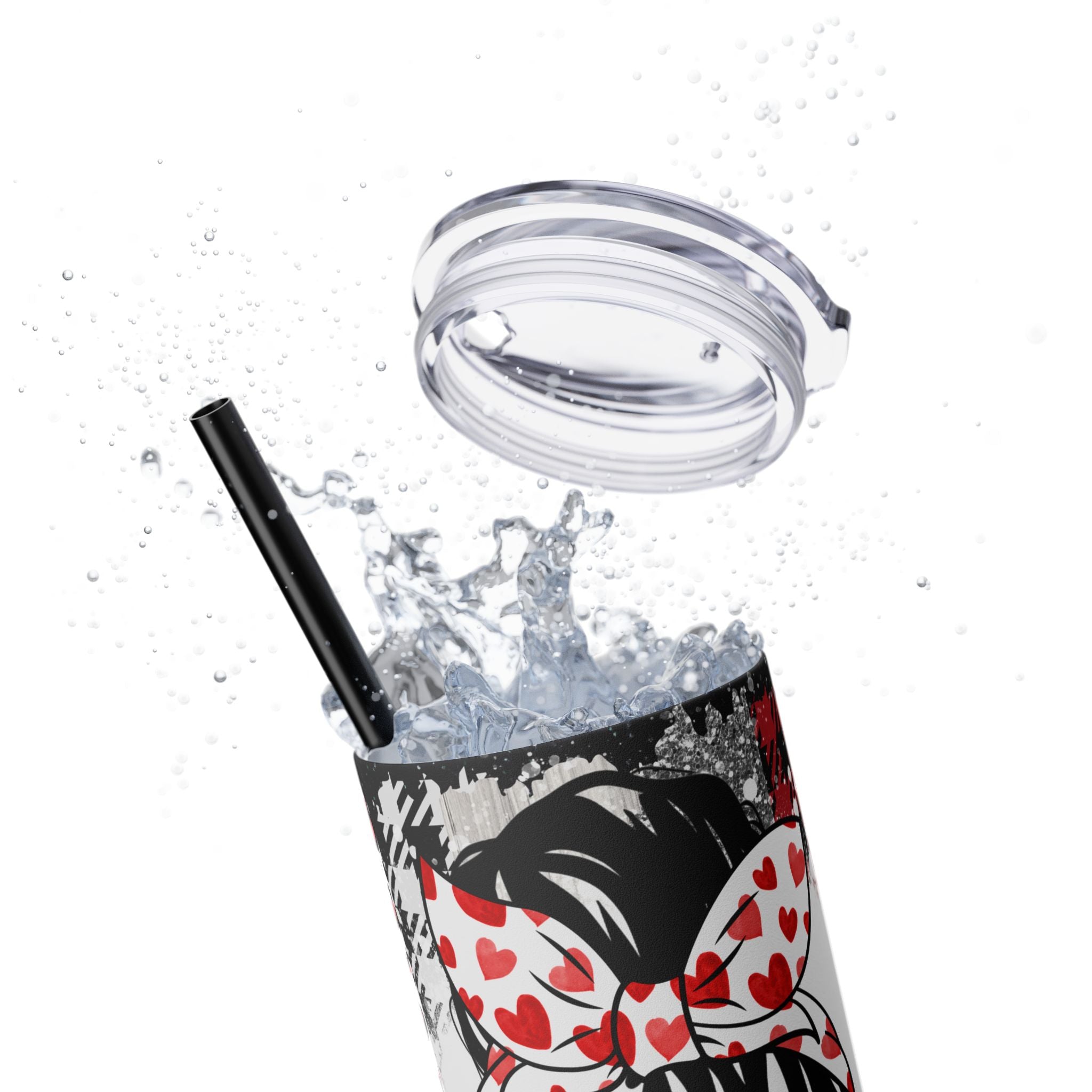 Skinny Tumbler with Straw, 20oz
