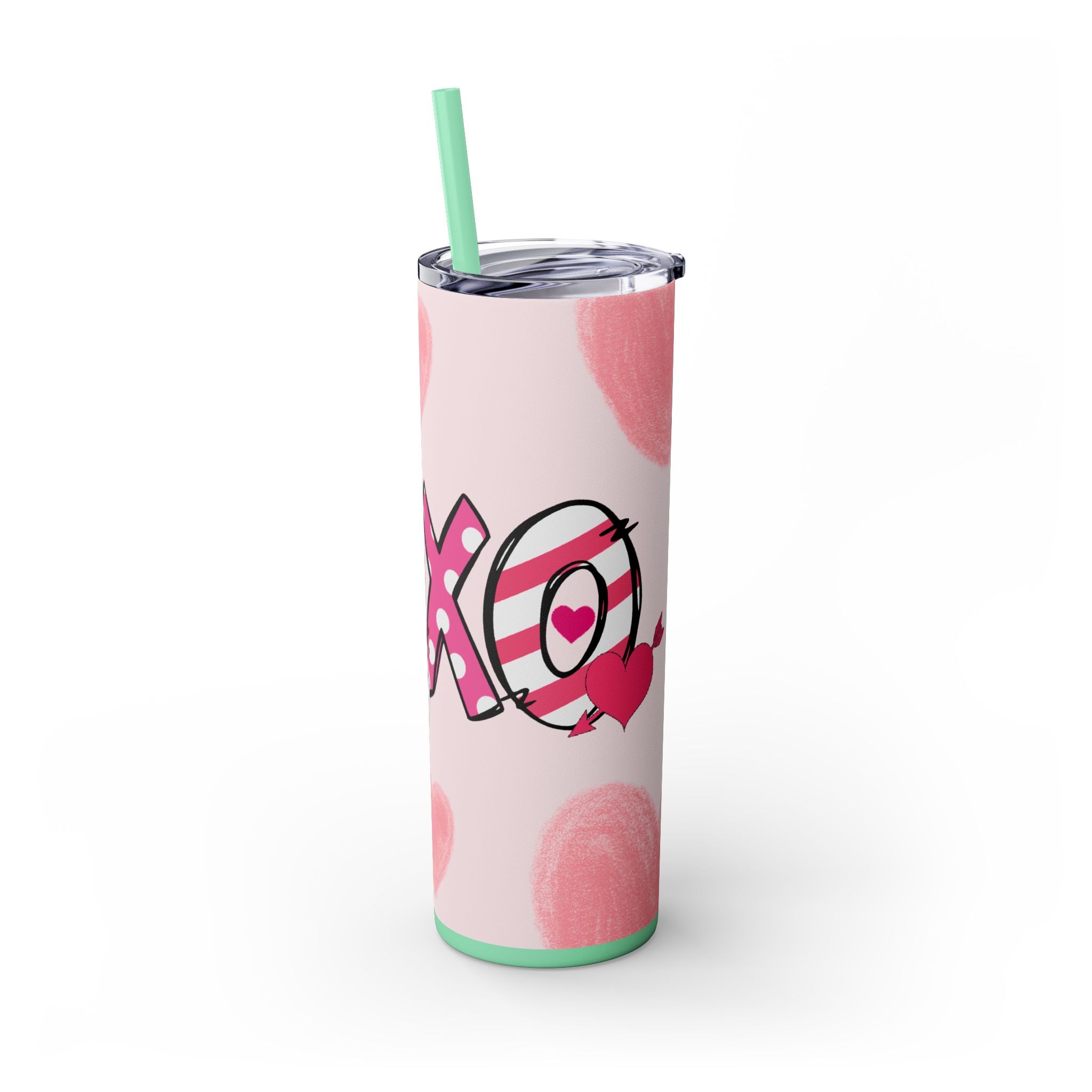 Skinny Tumbler with Straw, 20oz