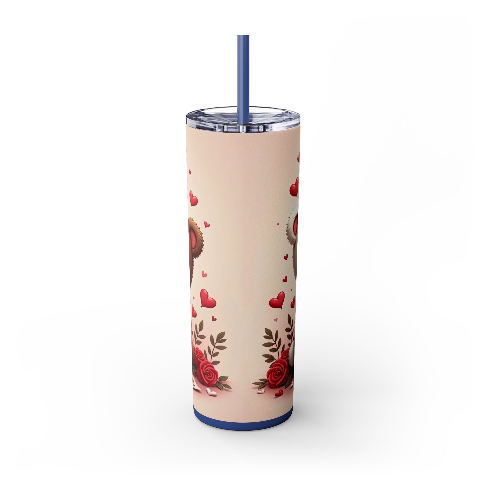 Skinny Tumbler with Straw, 20oz