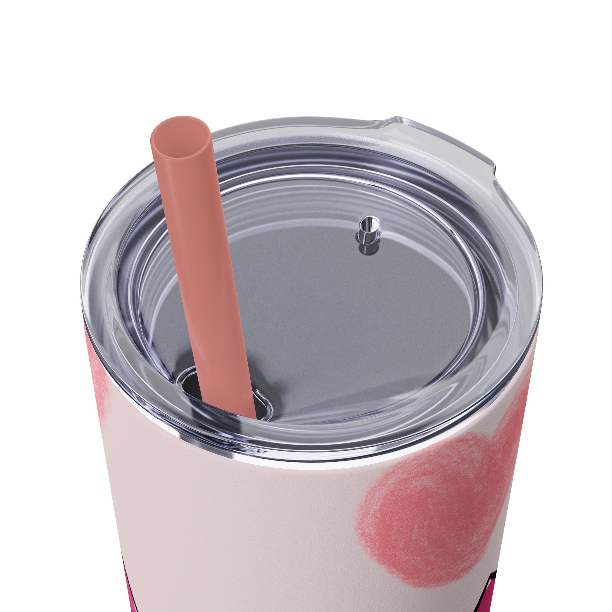 Skinny Tumbler with Straw, 20oz