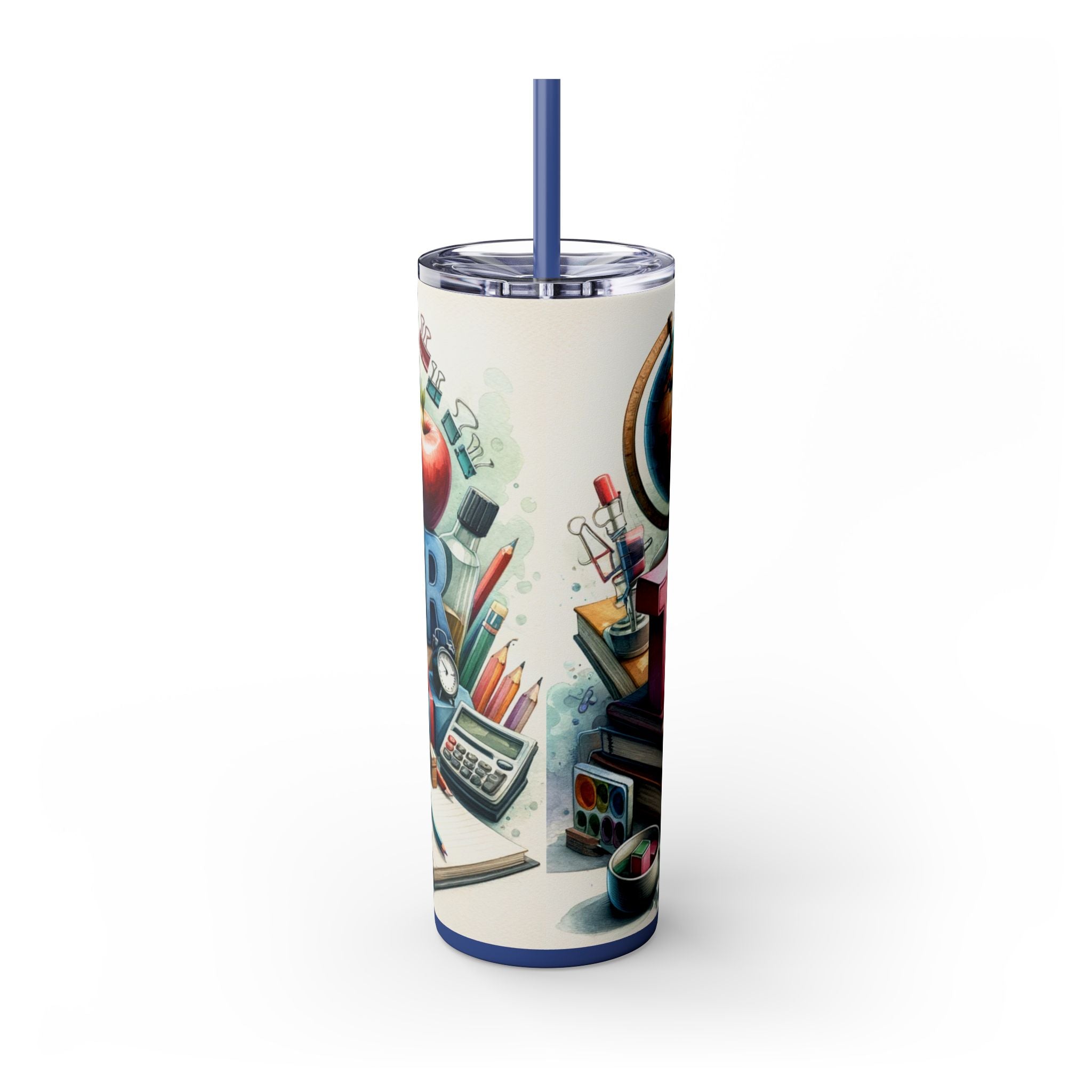 Skinny Tumbler with Straw, 20oz