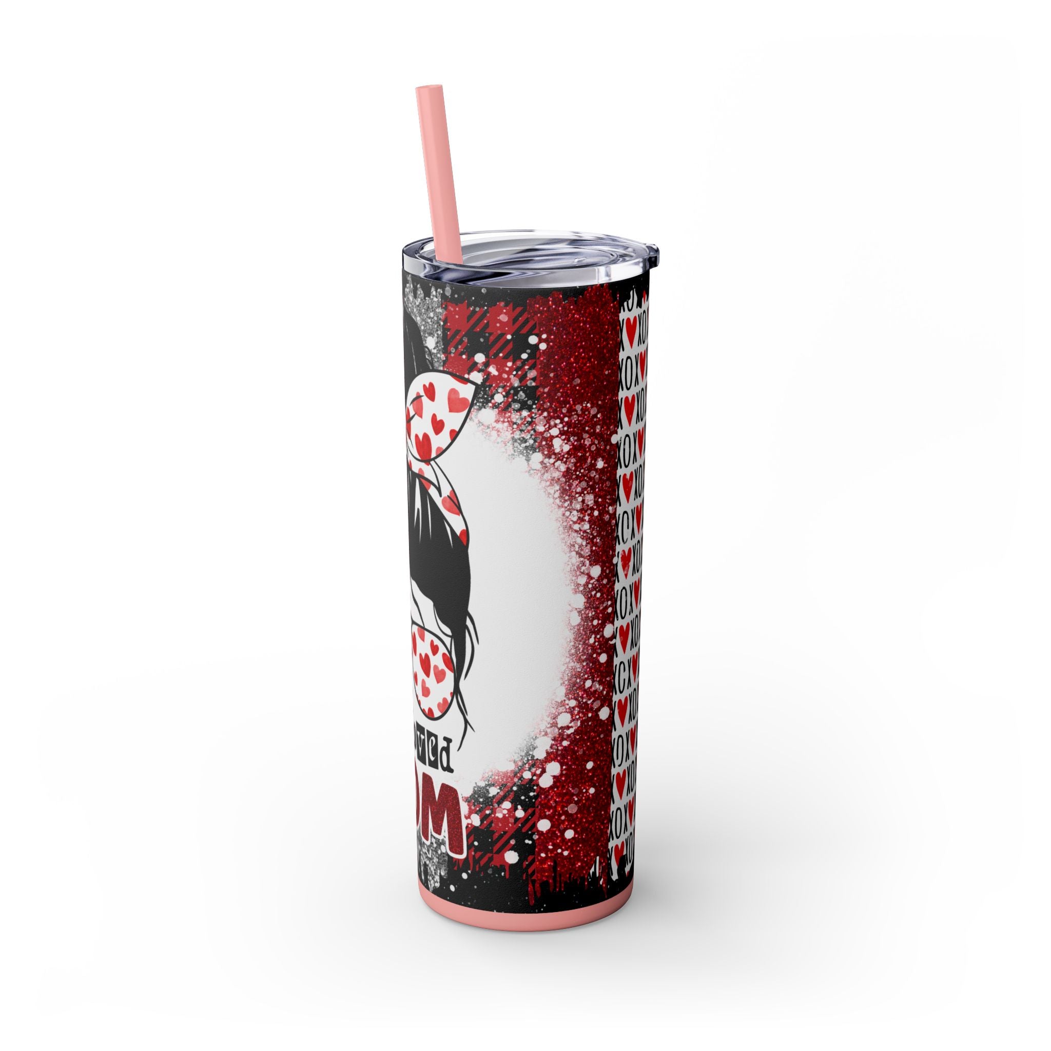 Skinny Tumbler with Straw, 20oz