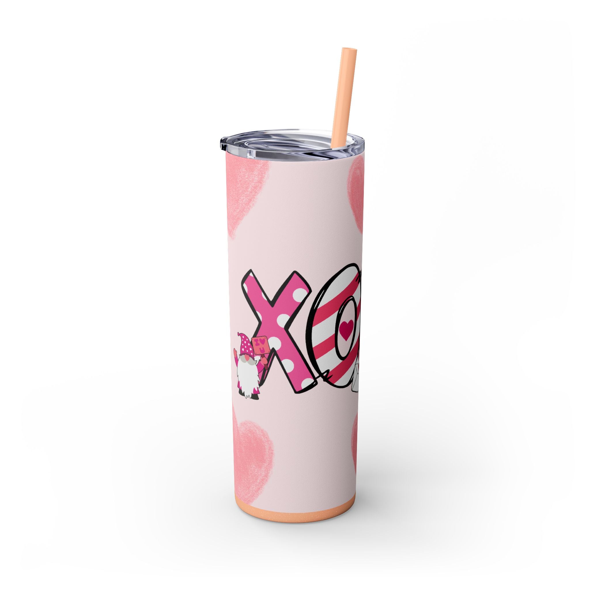 Skinny Tumbler with Straw, 20oz