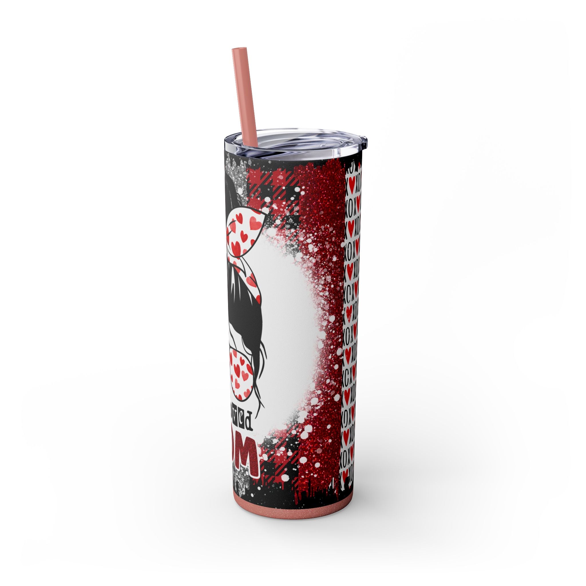 Skinny Tumbler with Straw, 20oz