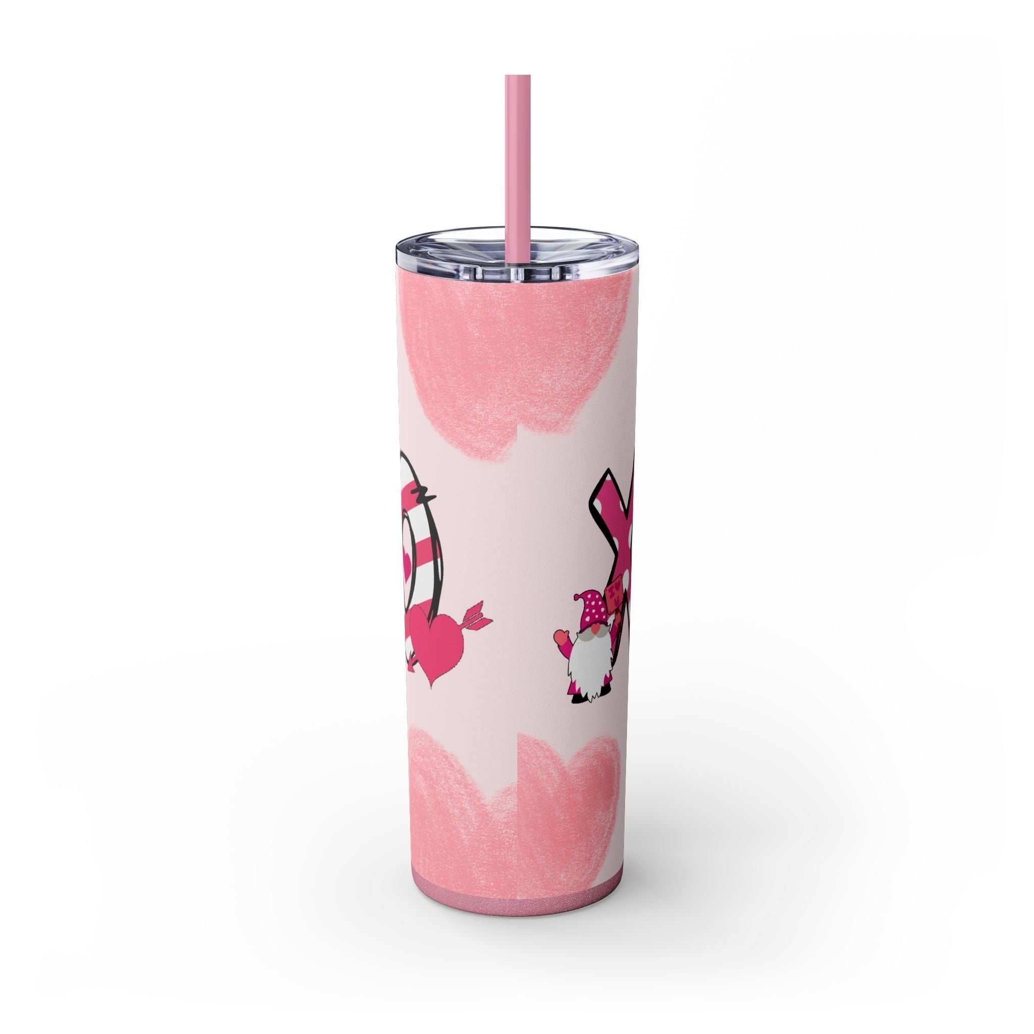 Skinny Tumbler with Straw, 20oz