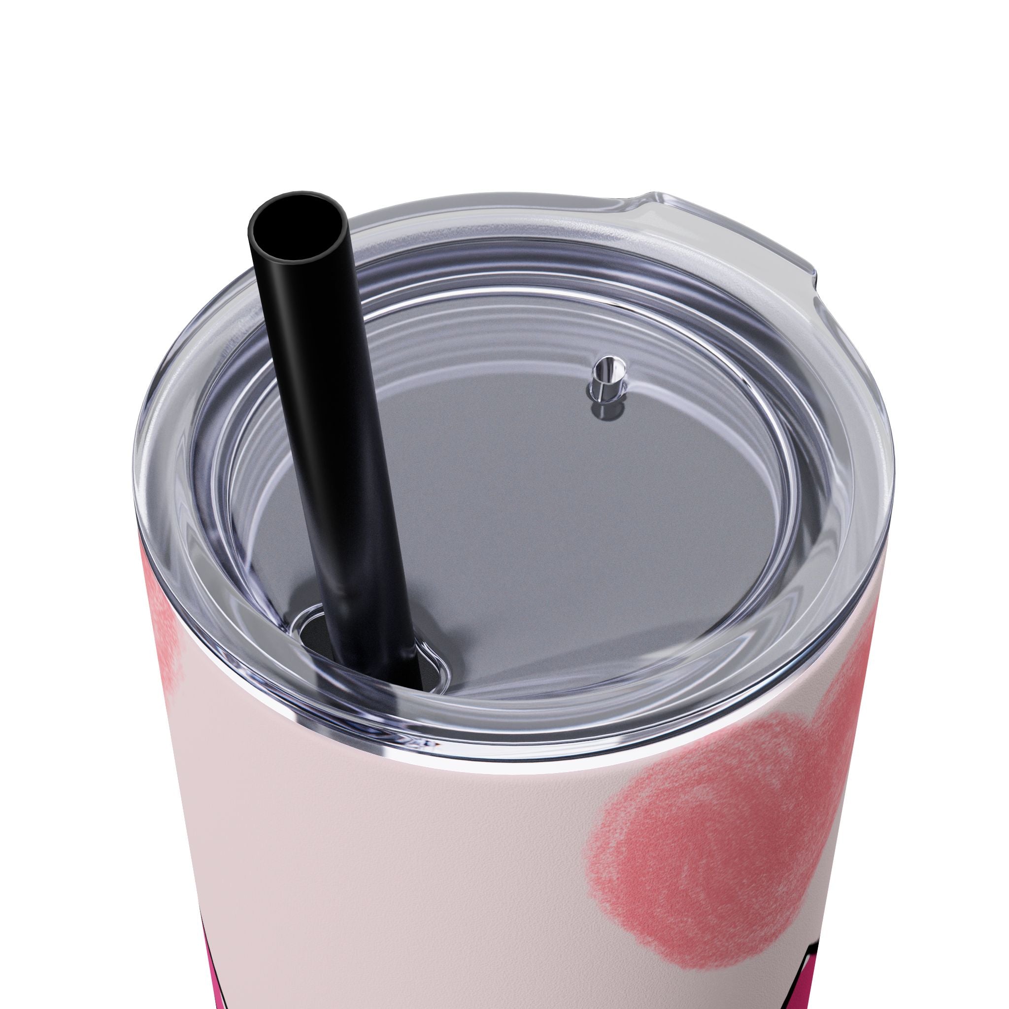 Skinny Tumbler with Straw, 20oz