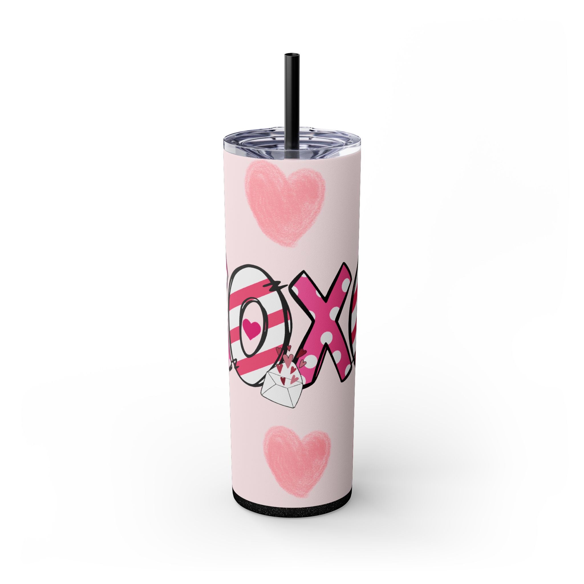 Skinny Tumbler with Straw, 20oz